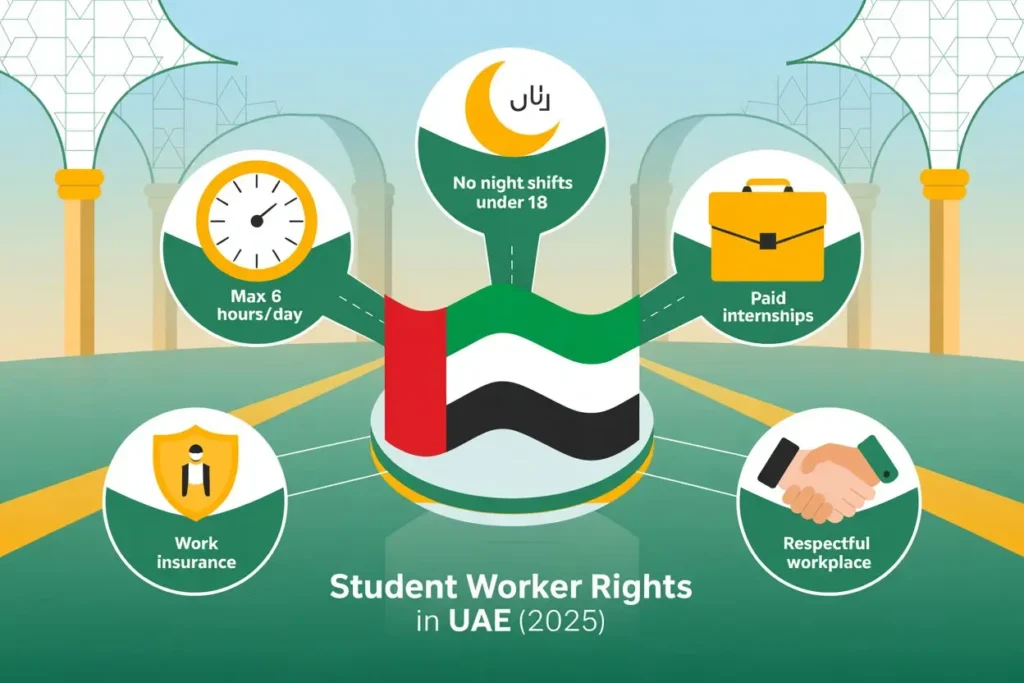 How to Work as a Student in the UAE (2025 Guide): Visa, Permits & New Regulations 1 How to Work as a Student in the UAE (2025 Guide): Visa, Permits & New Regulations |